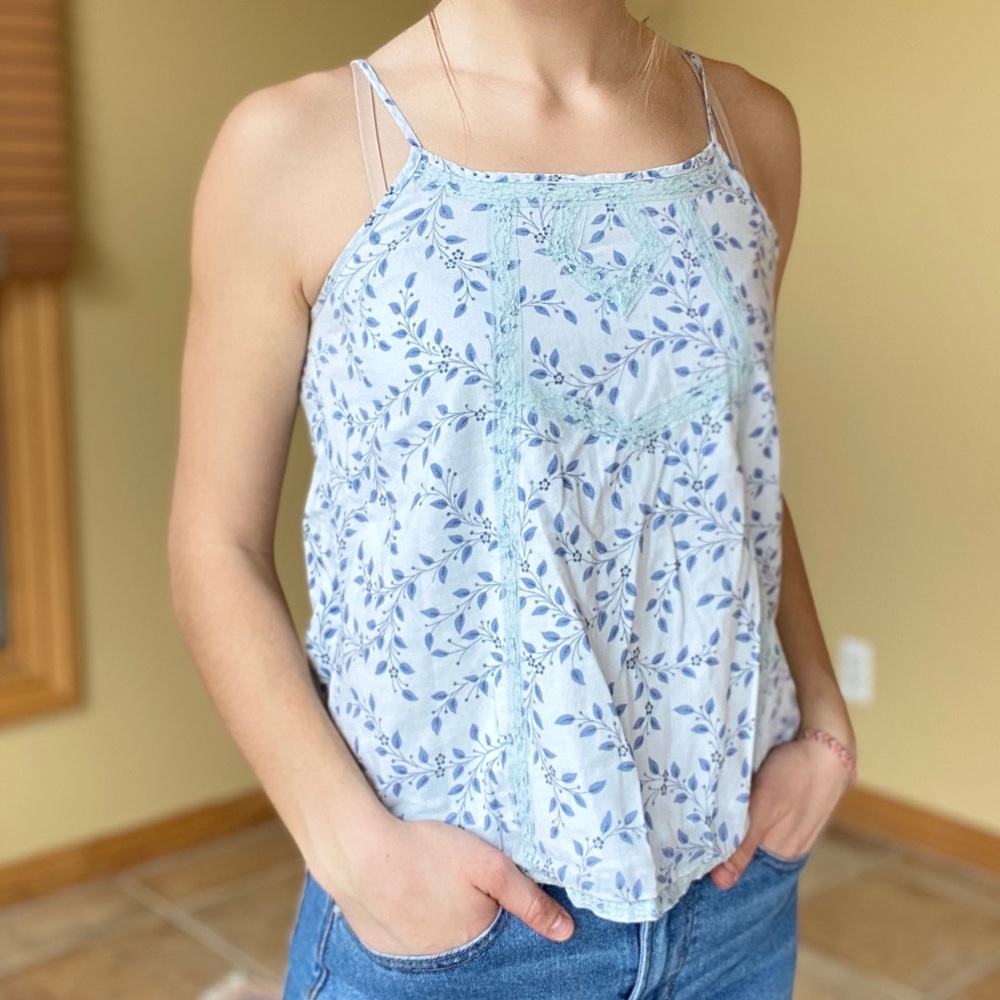 Floral tank top